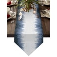 thumbnail image 1 of Winter Theme Blue Snowflakes Modern Table Runner for Home Dining Table Wedding Party Christmas Tablecloth Decoration, 1 of 5