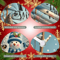 thumbnail image 1 of Winter Theme Hello Banner Snowman Decorative Design Family Celebration Indoor Decoration, 1 of 9