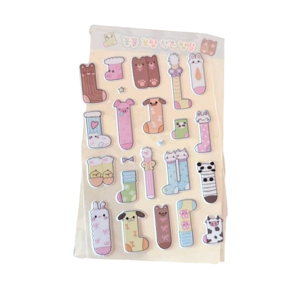 Winter Themed Foam Sticker Kid Sticker for Journaling Planner Photo Album Phone Cover Laptop Scrapbooking Decoration