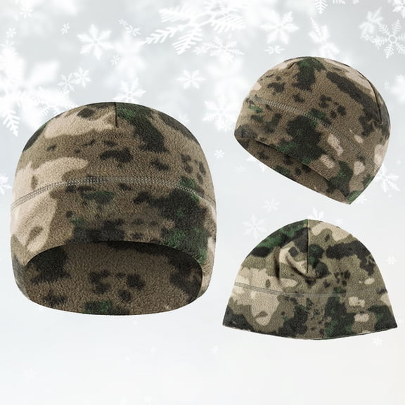 Winter Thermal Cycling Running Hats Under Windproof Cycle Hats Cover Ears For Adults Men And Women Outdoor Sports Riding Skiing Climbing Warm Hat Men Double Dime Hat Men's Winter Thick Warm Casual