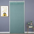 thumbnail image 1 of Upgraded Winter Thermal Door Curtain 31.5x79 Inch, Insulated Door Cover with Handles, Windproof, Waterproof, Soundproof, Energy Saving, Easy Installation, 1 of 5