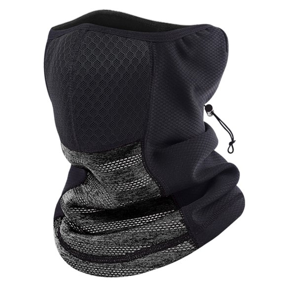 Winter Thermal Face for Adults Cold Weather Skiing Cycling Outdoor Sports Windproof Lined Neck Gaiter