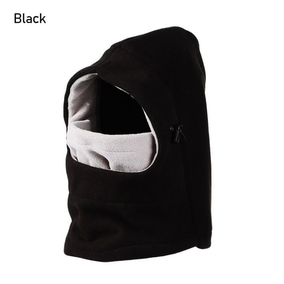 Winter Thermal Fleece Balaclava Hat Children Cap Full Face Ski Mask Hood Cap BLACK