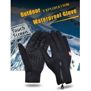 Winter Thermal Gloves Touch Screen Glove Water Resistant Windproof Warm for Driving Cycling Running