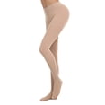 thumbnail image 1 of Winter Thermal High Waist Elasticity Opaque Tights For Women Warm Pantyhose - 280g connecting skin color -connecting skin color, 1 of 5