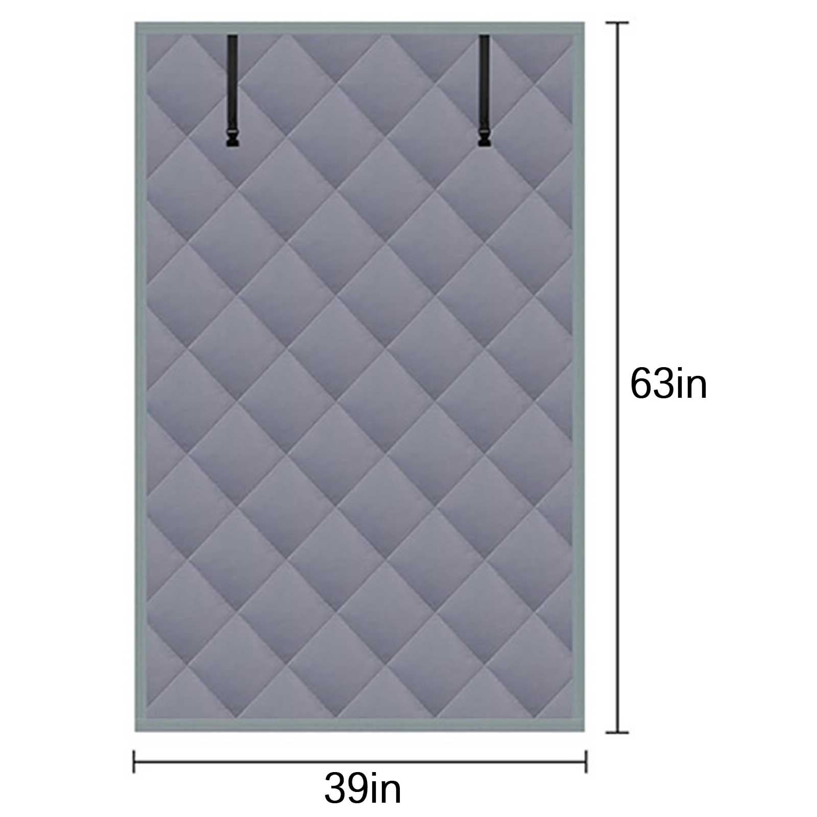 Winter Thermal Insulated Window Curtain, 3-Layer Insulation Blanket ...