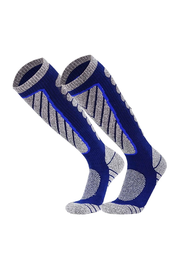 Winter Thermal Ski Socks for Men and Women, Thickened Terry Loop Cushioning, Moisture Wicking and Breathable Design, for Skiing, Snowboarding and Cold Weather Boots