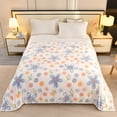 thumbnail image 1 of Winter Thick Milk Velvet Fleece Blanket Warm Thick Blanket for Bed Couch Winter Home Decor Gift(H), 1 of 6