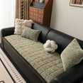 thumbnail image 1 of Winter Thick P Sofa Cushion Cover Non-Slip Seat Pad for Couch Protection Warm Fleece Throw Blanket Home Decor Living Room, 1 of 5