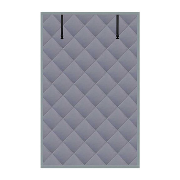 Winter Thick Window Insulation Blanket Cold Proof Windproof Thermal Window Cover Heat Preservation Blackout Curtain For Home Indoor Use