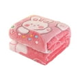 thumbnail image 1 of Winter Thickened Milk Velvet Blanket Corals Flannel Blanket Bed Sheet One Dormitory Student Fleece-lined Children's Lovely Blanket, 1 of 6