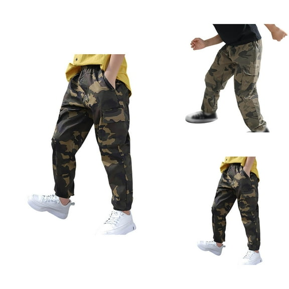 Winter Toddler Baby Boys Girls Solid Loose Trousers Pants Sport Pants