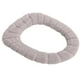 thumbnail image 1 of Winter Toilet Seat Cover | Thick Knitted Cushion for Cold Weather | Soft Acrylic Fabric | Washable & Quick-Dry | Universal Fit for All Toilets | 1-Pack, 1 of 5