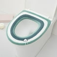 thumbnail image 1 of Winter Toilet Seat Cushion, Thickened Knitted Toilet Cover, Soft and Comfortable, Washable, Universal Fit, Ideal for Cold Weather, High Flexibility and Versatility, 1 of 4