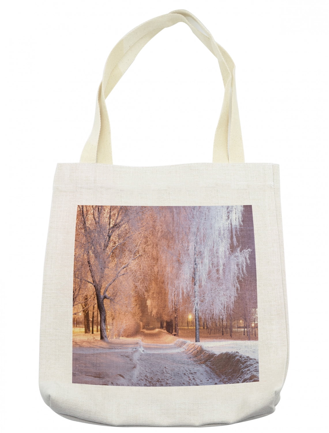 Parrot's Winter Fireside LT0111023CL Quilted Tote Bag main image 0