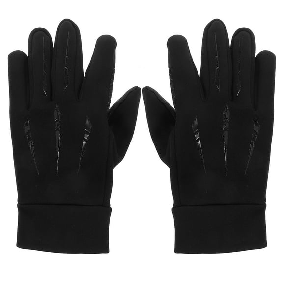 Winter Touchscreen Gloves Warm Running Gloves Lightweight Thermal Glove Cold Weather Gloves For Hiking Cycling Driving Skiing Snowboarding Black