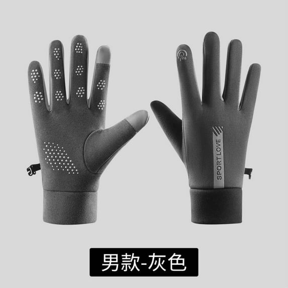 Winter Touchscreen Gloves Windproof Non-Slip Warm Thermal Gloves for Men Women Outdoor Activities Skiing Cycling Running Texting Commuting