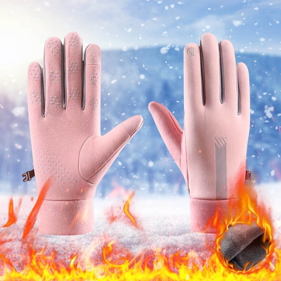 Winter Touchscreen Gloves with Windproof Technology, Cold Weather Hand Protection with Smartphone Compatibility for Outdoor Activities and Daily Commute