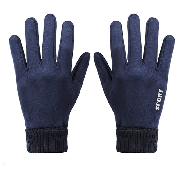 Winter Touchscreen Gloves for Men & Women, Soft Knit Thermal Linings, Anti-Slip Silicone Gel, Elastic Cuffs, Warm and Comfortable