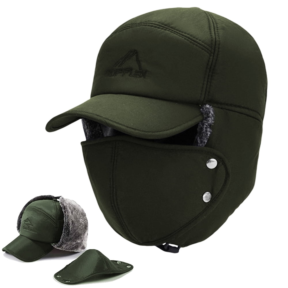 Winter Trapper Hat For Men And Women Unisex Trooper Hunting Ushanka Hat