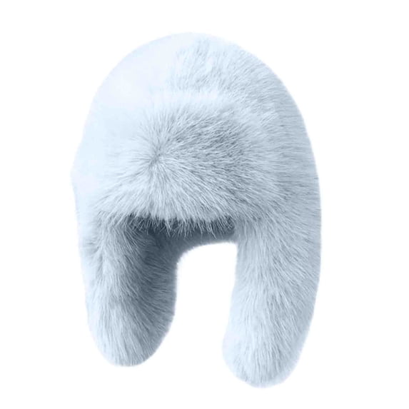 Winter Trapper Hat for Mens Womens Thick Soft Fleece Warm Russian Bomber Cap Ear Flaps Outdoor Ski Headwear