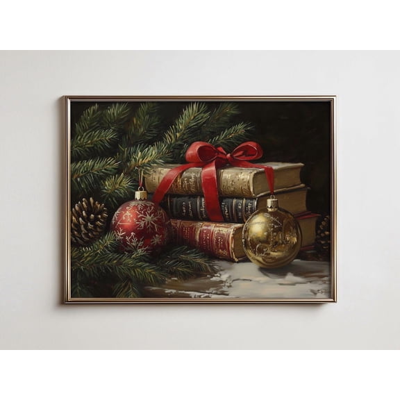 Winter Tree Cookies Print, Festive Dessert Print, Colorful Kitchen Wall Art Decor Home Decor #4501, 8x12 UNFRAMED