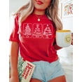 thumbnail image 1 of Winter Tree Crewneck T-shirt: Women's Winter Shirt Sweatshirt All Size S-5XL, 1 of 5