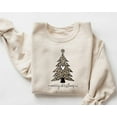 thumbnail image 1 of Winter Tree Leopard Sweatshirt, Winter Sweatshirt, Winter Leopard Shirt, Winter, Winter Tree Sweatshirt, Winter All Size S-5Xl, 1 of 5