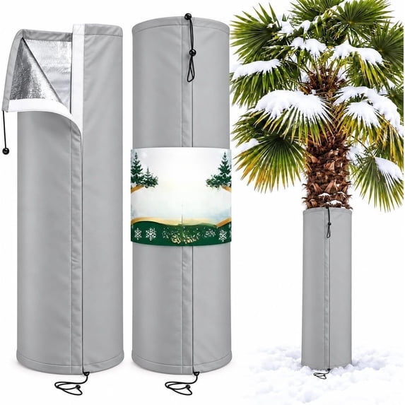 Winter Tree Trunk Protector Wrap for Freeze Protection Palm Cover ...