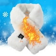 thumbnail image 1 of Winter USB Heated Scarf, Christmas Neck Warming Wrap with Heating Pad, Portable Electric Scarf for Travel, Office and Outdoor Use, 1 of 6