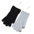 thumbnail image 1 of Winter Unisex Heating Warm Gloves Cold Weather Windproof Outdoor Sport Adjustable Temperature Thick Warm Finger Gloves Removable And Washable, 1 of 4