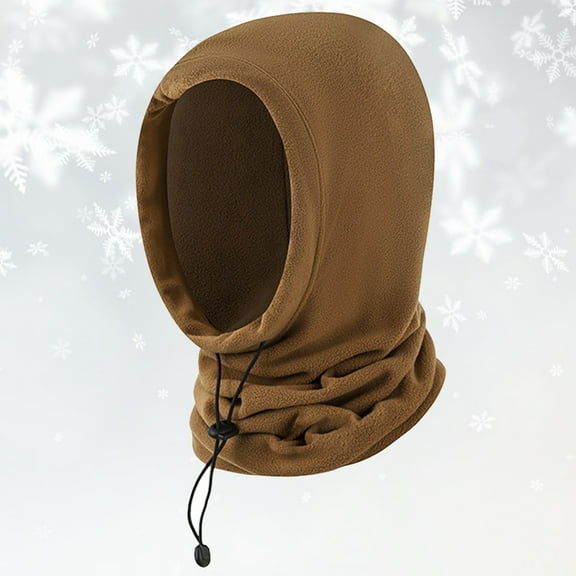 Winter Unisex Outdoor Polar Warm Scarf Ear Integrated Plus Velvet Thick Windproof Rabbit Ears Hat Women Skin Hats Plaid Hat Women Trapper Hat Leather Winter Men Cool Snow Hat Rabbit Hat Ear Ears Hat