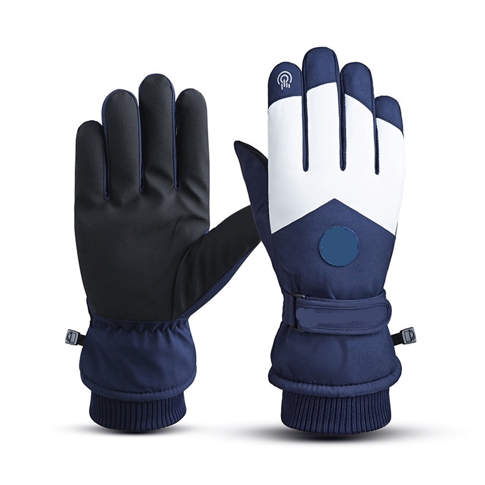 Winter Unisex Ski Gloves ,Plus Velvet Warm Waterproof Touch Screen Gloves ,Flexible and Comfortable