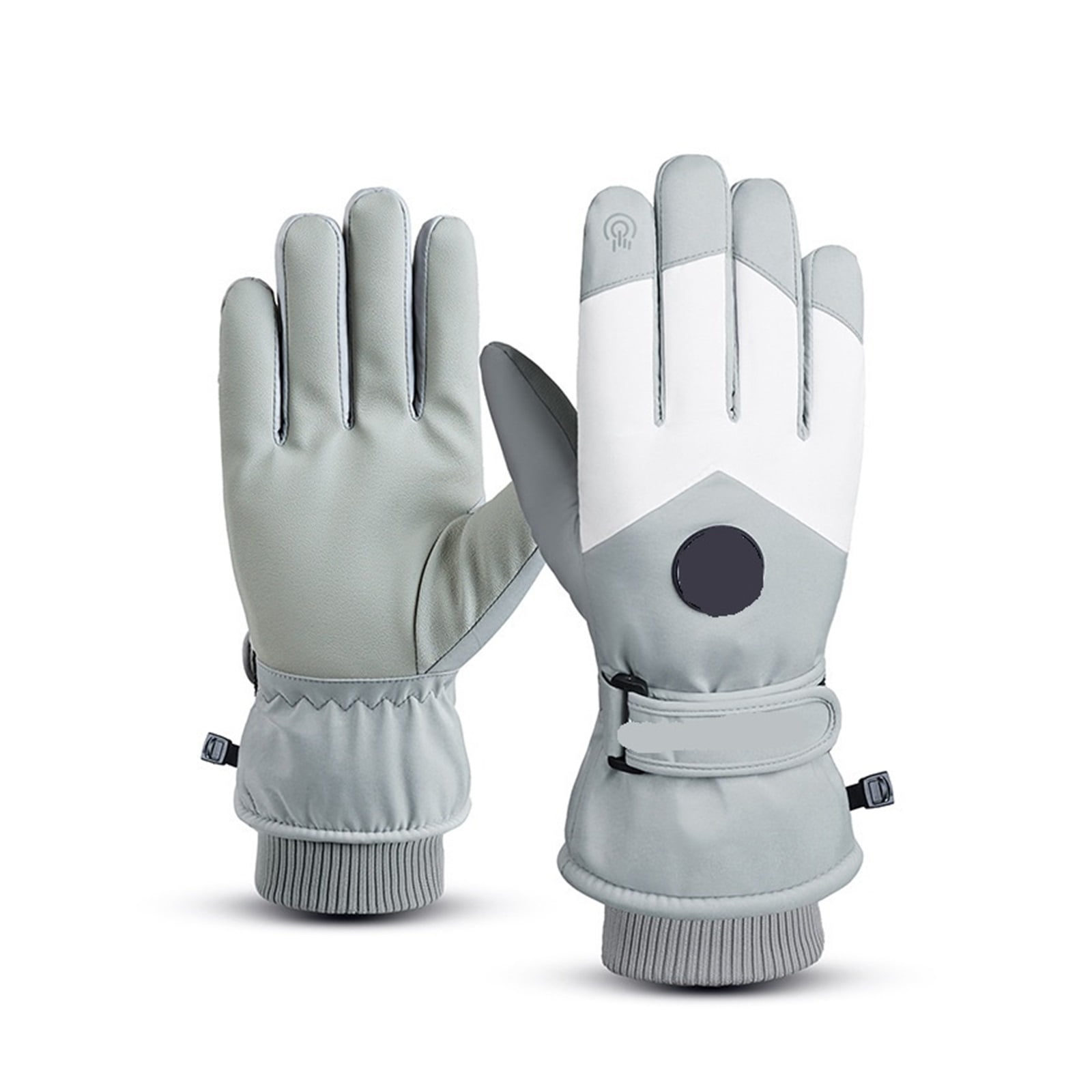 Winter Unisex Ski Gloves ,Plus Velvet Warm Waterproof Touch Screen Gloves ,Flexible and Comfortable