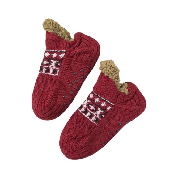 Winter Velvet Socks for Women,Thickened Lambskin Socks,Women's Winter Warm Postpartum Socks,Carpet Socks,Thickened Cake Socks Animal Series Floor Socks With Letter Glue The Sole