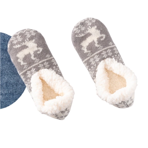Winter Velvet Socks for Women,Thickened Lambskin Socks,Women's Winter Warm Postpartum Socks,Carpet Socks,Thickened Cake Socks Animal Series Floor Socks With Letter Glue The Sole