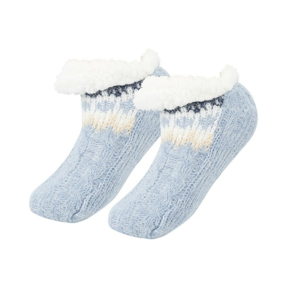 Winter Velvet Socks for Women,Thickened Lambskin Socks,Women's Winter Warm Postpartum Socks,Carpet Socks,Thickened Cake Socks Animal Series Floor Socks With Letter Glue The Sole