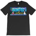 thumbnail image 1 of Winter Vibes Funny License Plate Holiday Graphic T-Shirt - Comfortable Fit G8464, Up to 5XL, 1 of 2