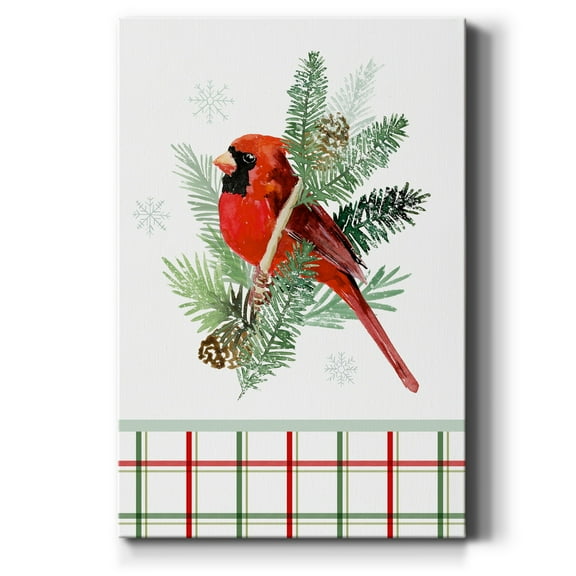Winter Visitor Collection B- Gallery Wrapped Canvas