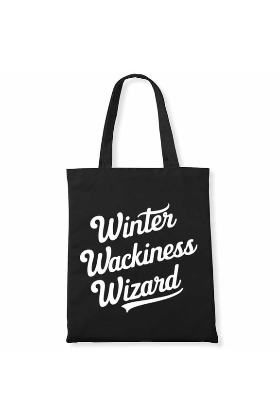 Winter Wackiness Wizard Autumn Leaves Pumpkin Canvas Bag 1Pc