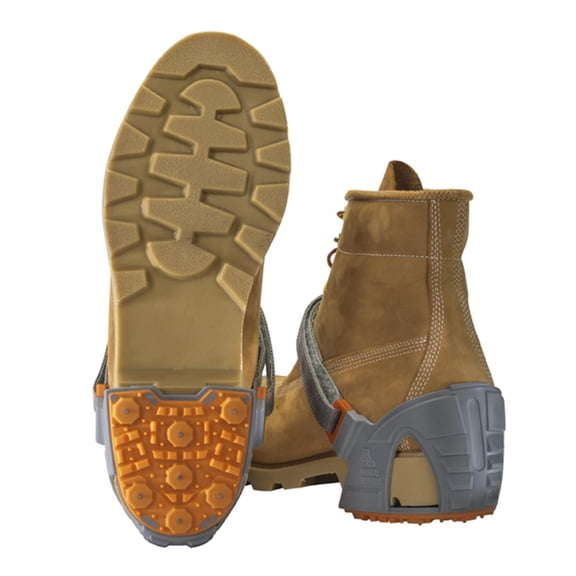 Winter Walking IceCleats,Org;Gry,Stud,Men's121/2to16 JD310-XL