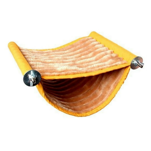 Winter Warm Bird Nest House Shed Hut Hanging Hammock Cage Plush Birds Hideaway for Parrot S