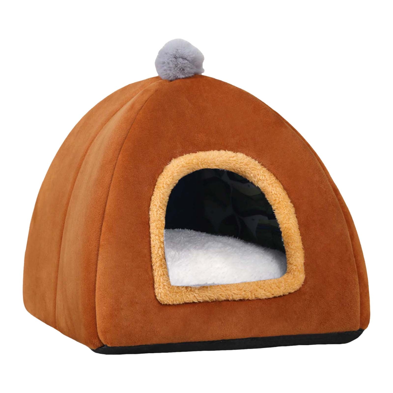 Winter Warm Cat Dog Tent Thickened Dogs Cat Beds For Indoor Cats Pet Tent Warm Outdoor Cat Enclosures Cat Covered Cat Bed Fits Puppy Or Small Pet Birthday For Men Women