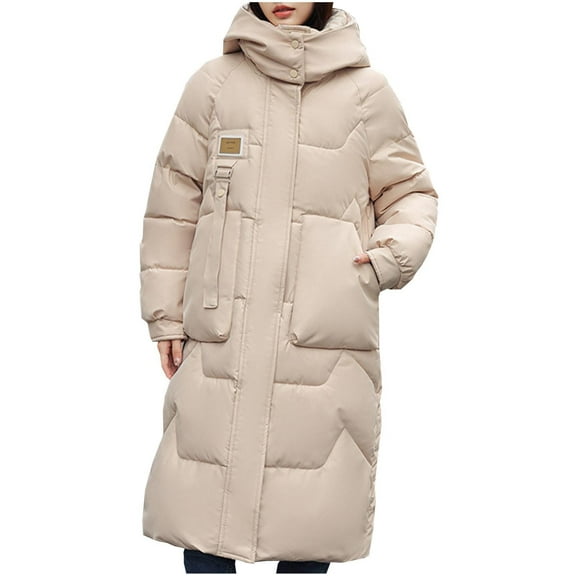 Winter Warm Coats for Womens Fashion Plus Size Long Sleeved Solid Color With Pocket Lapel Jacket