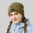 thumbnail image 1 of Winter Warm Daily Fashionable Elastic Casual Slouchy Hat Suitable For Man And Woman Warm Fuzzy Hat Mens Cold Weather Gear Trapper Winter Hat Ski Cab Men's Winter Hats Coonskin Cap Snow Hats Mens Wool, 1 of 5