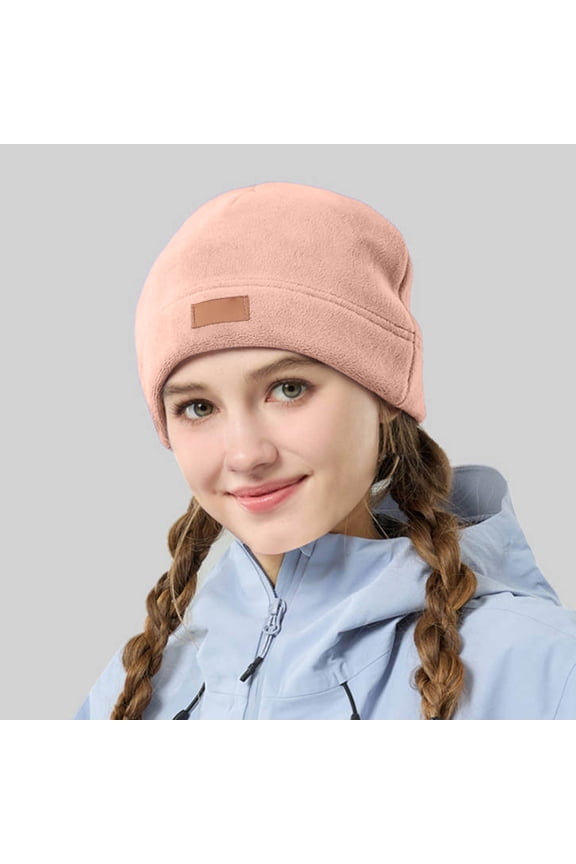 Winter Warm Daily Fashionable Elastic Casual Slouchy Hat Suitable For Man And Woman Warm Fuzzy Hat Mens Cold Weather Gear Trapper Winter Hat Ski Cab Men's Winter Hats Coonskin Cap Snow Hats Mens Wool