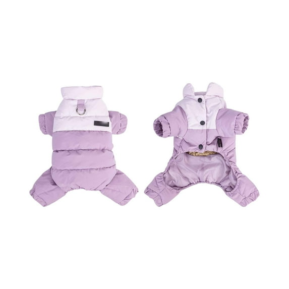 Winter Warm Dog Jacket Waterproof Dog Clothes for Small Medium Dogs Four Legs Outfits Chihuahua French Bulldog Puppy Jumpsuit