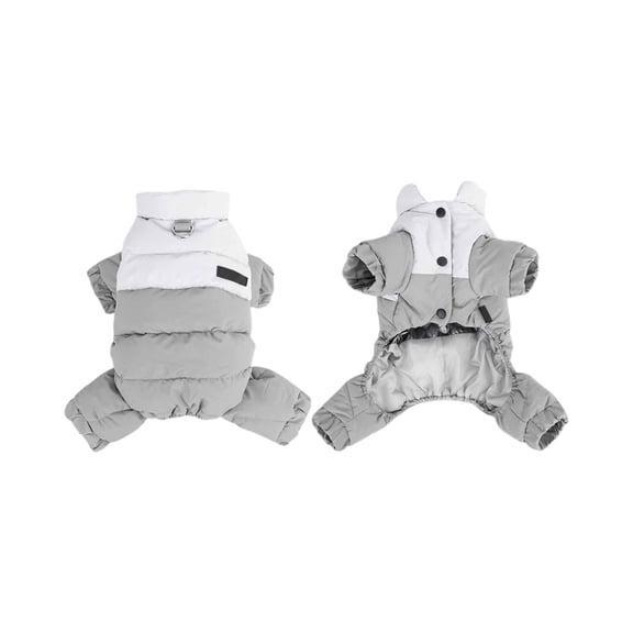 Winter Warm Dog Jacket Waterproof Dog Clothes for Small Medium Dogs Four Legs Outfits Chihuahua French Bulldog Puppy Jumpsuit