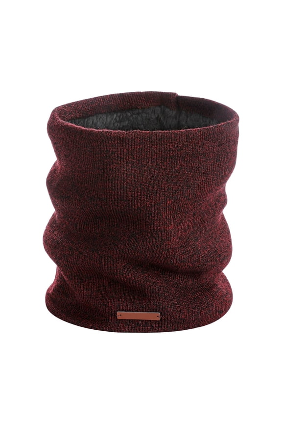 Winter Warm Double Layer Neck Gaiter Unisex Knitted Snood for Adults