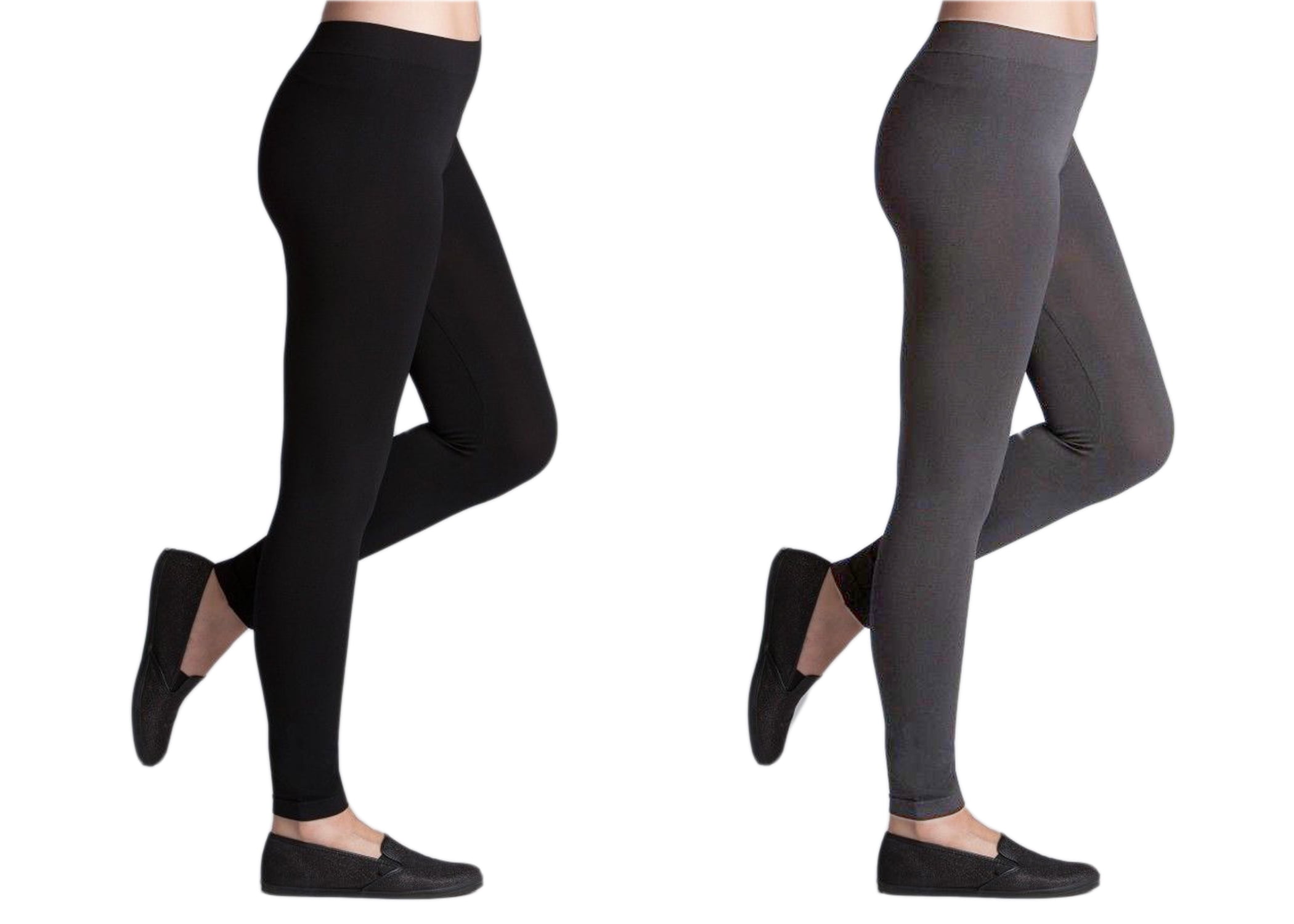 Womens Fleece Lined Tights Opaque Thermal Leggings For Women Warm